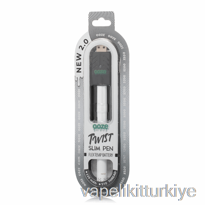 Elektronik Sigara Kalemi Vape Mate Sızıntısı Ince Büküm Kalem 2.0 Esnek Geçici Pil Hayalet Beyaz